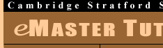 Cambridge Stratford eMaster Tutor Training